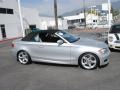 2009 Titanium Silver Metallic BMW 1 Series 135i Convertible  photo #3