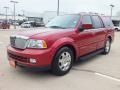 2005 Vivid Red Metallic Lincoln Navigator Luxury  photo #9