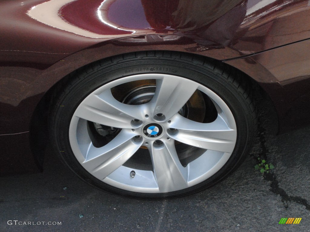 2008 3 Series 335i Coupe - Barbera Red Metallic / Black photo #8