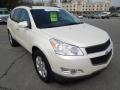 White Diamond Tricoat 2012 Chevrolet Traverse LT AWD Exterior