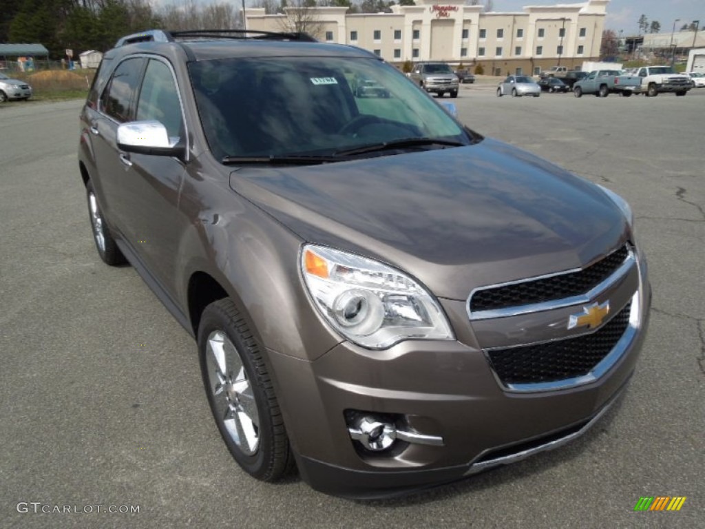 2012 Equinox LTZ - Mocha Steel Metallic / Brownstone/Jet Black photo #1