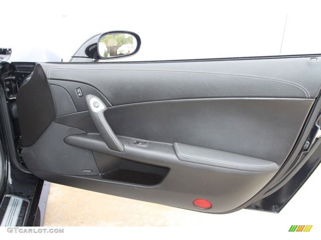 2009 Chevrolet Corvette ZR1 Ebony Door Panel Photo #62247157