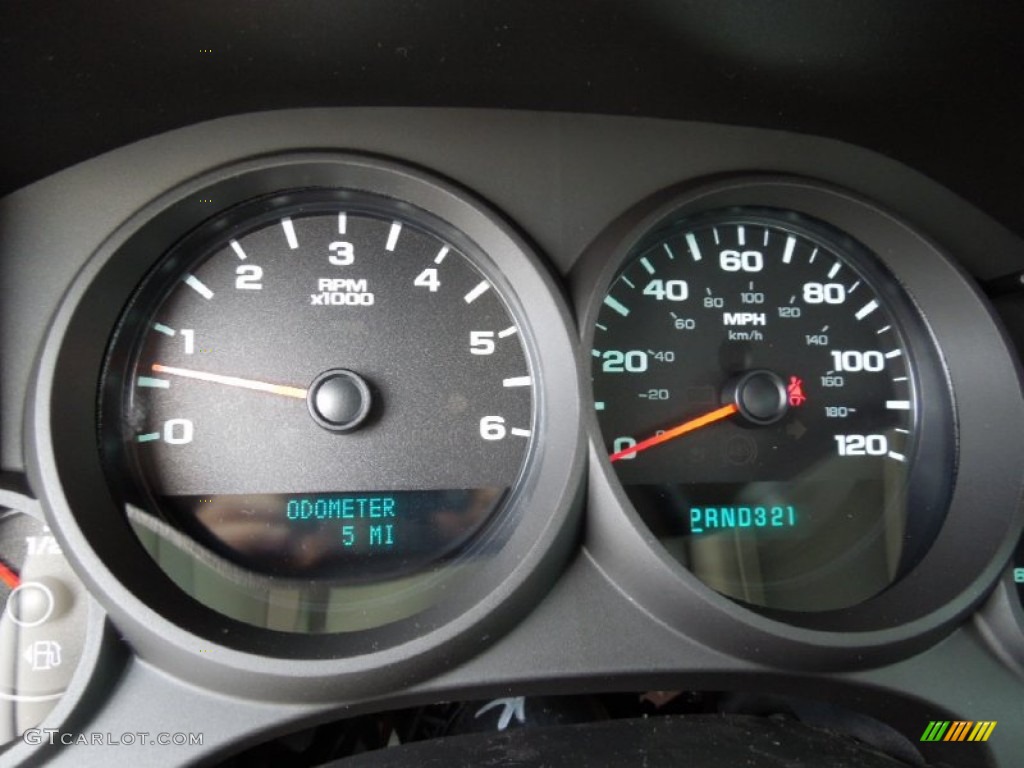 2012 Silverado 1500 LS Extended Cab - Silver Ice Metallic / Dark Titanium photo #11