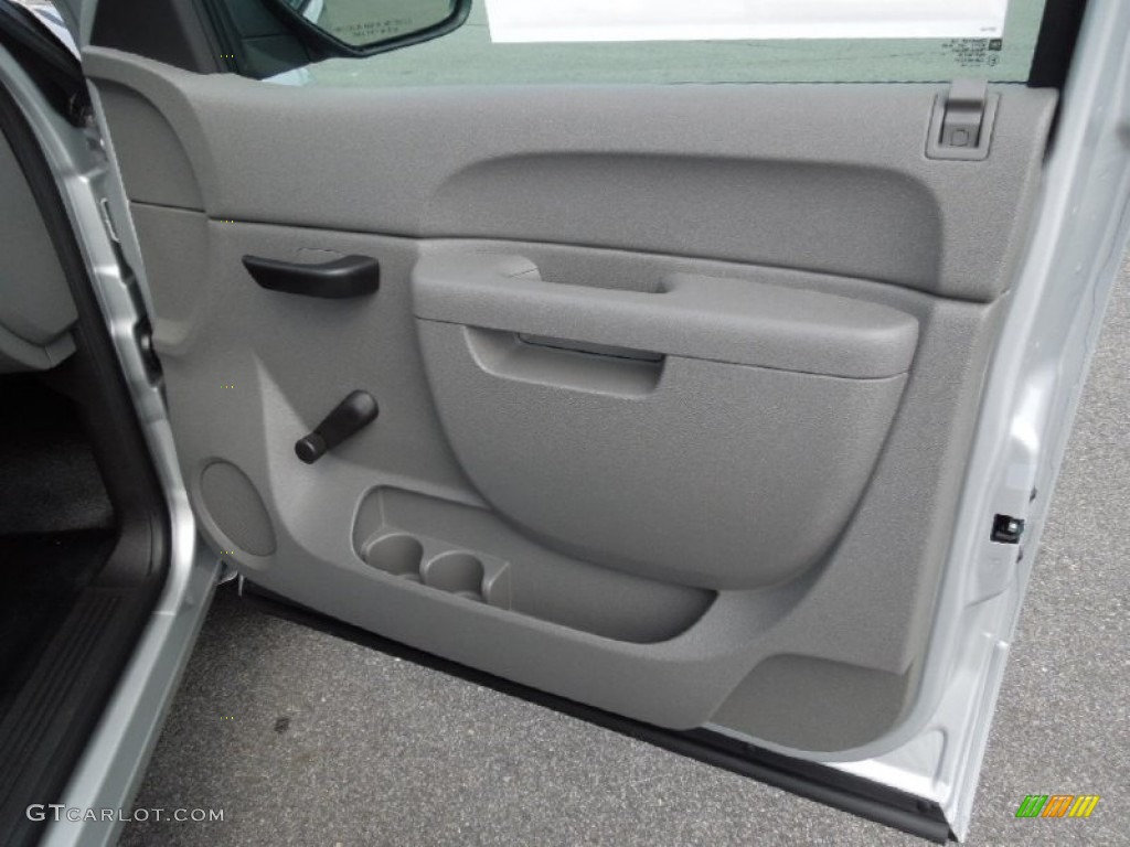 2012 Silverado 1500 LS Extended Cab - Silver Ice Metallic / Dark Titanium photo #20