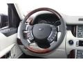 2012 Land Rover Range Rover Duo-Tone Arabica/Ivory Interior Steering Wheel Photo