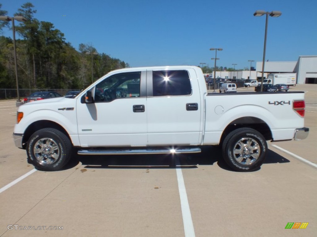 Oxford White 2012 Ford F150 XLT SuperCrew 4x4 Exterior Photo #62248158