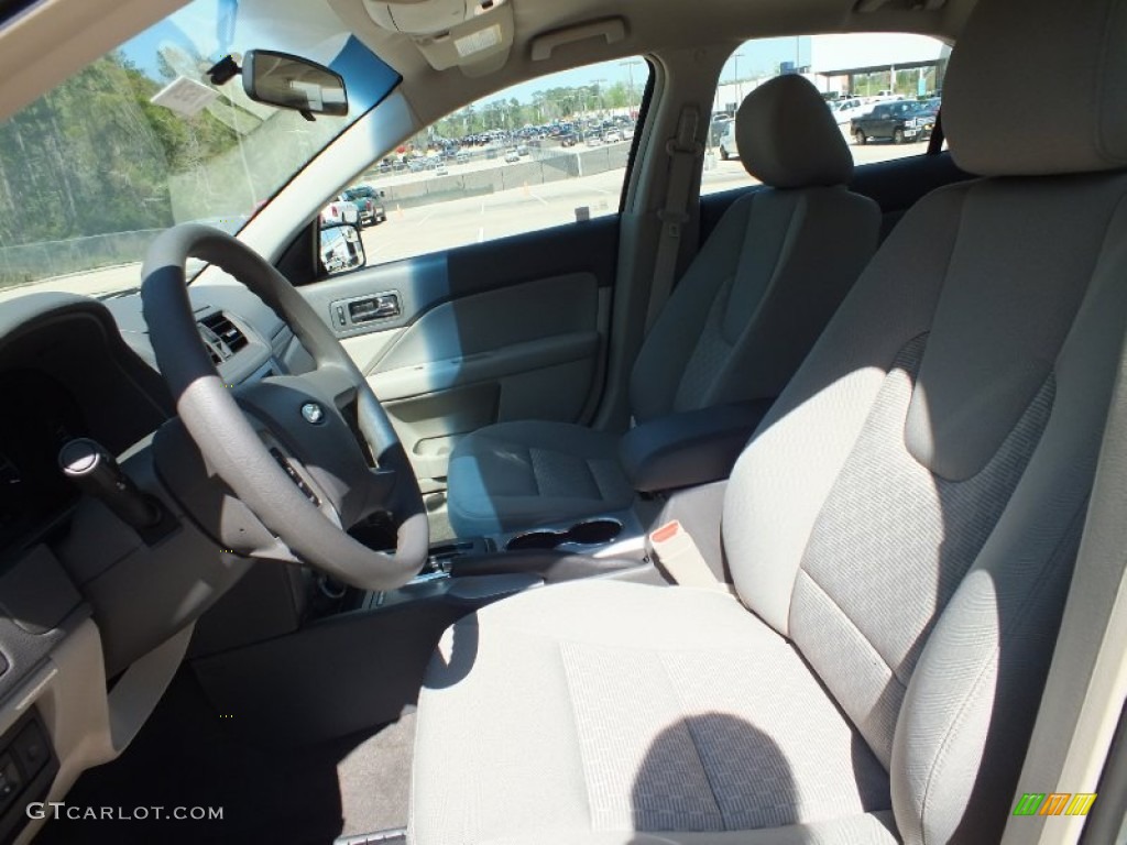 2012 Fusion SE - Ingot Silver Metallic / Medium Light Stone photo #3