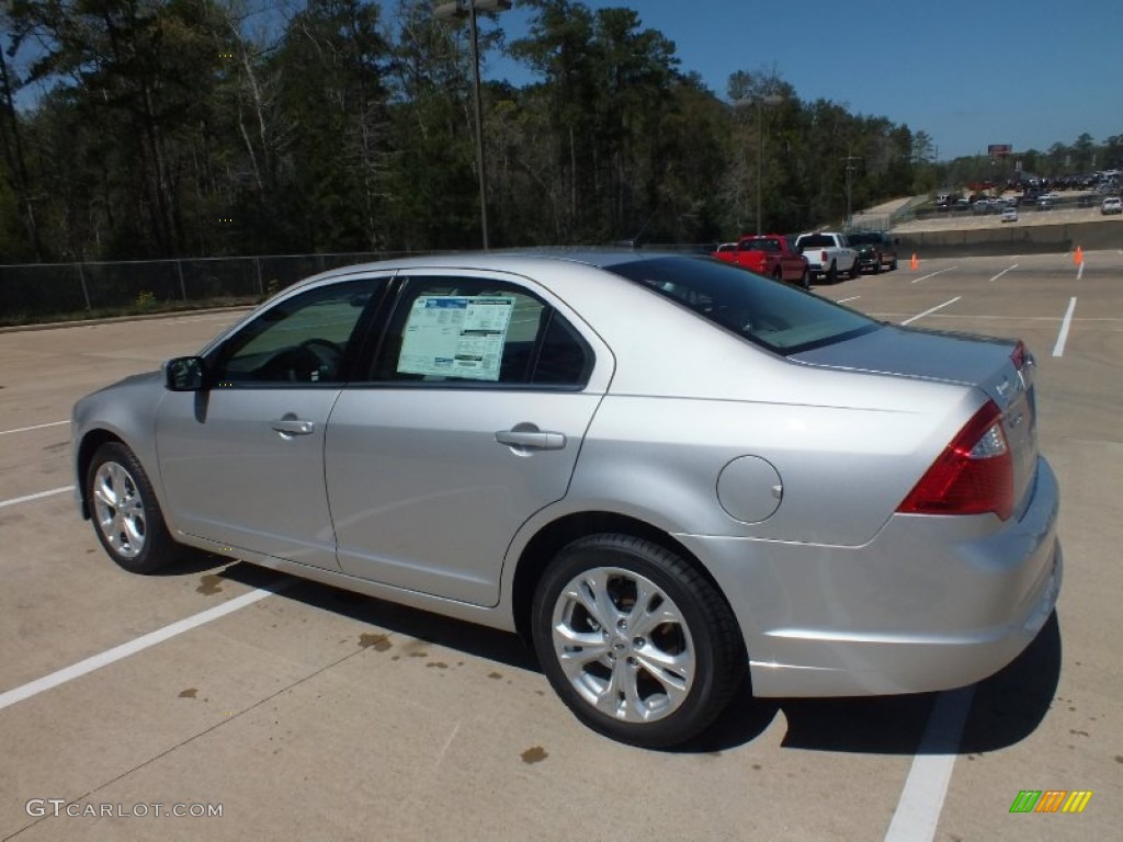 2012 Fusion SE - Ingot Silver Metallic / Medium Light Stone photo #7