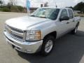 2012 Silver Ice Metallic Chevrolet Silverado 1500 LT Crew Cab 4x4  photo #2