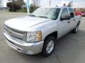 2012 Silver Ice Metallic Chevrolet Silverado 1500 LT Crew Cab 4x4  photo #2