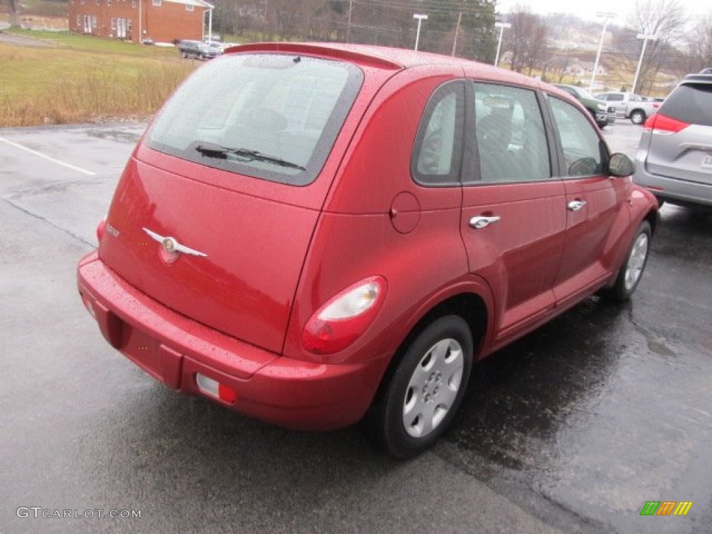 2008 PT Cruiser LX - Inferno Red Crystal Pearl / Pastel Slate Gray photo #6