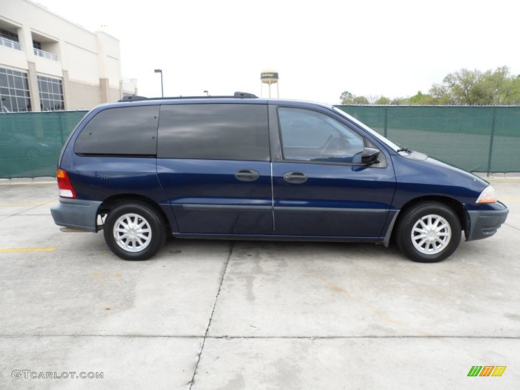 1999 Windstar LX - Medium Royal Blue Metallic / Medium Graphite photo #2
