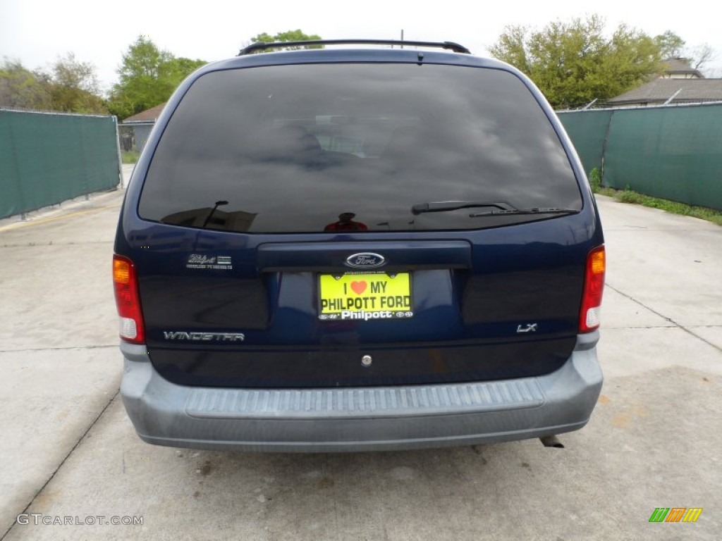 1999 Windstar LX - Medium Royal Blue Metallic / Medium Graphite photo #4