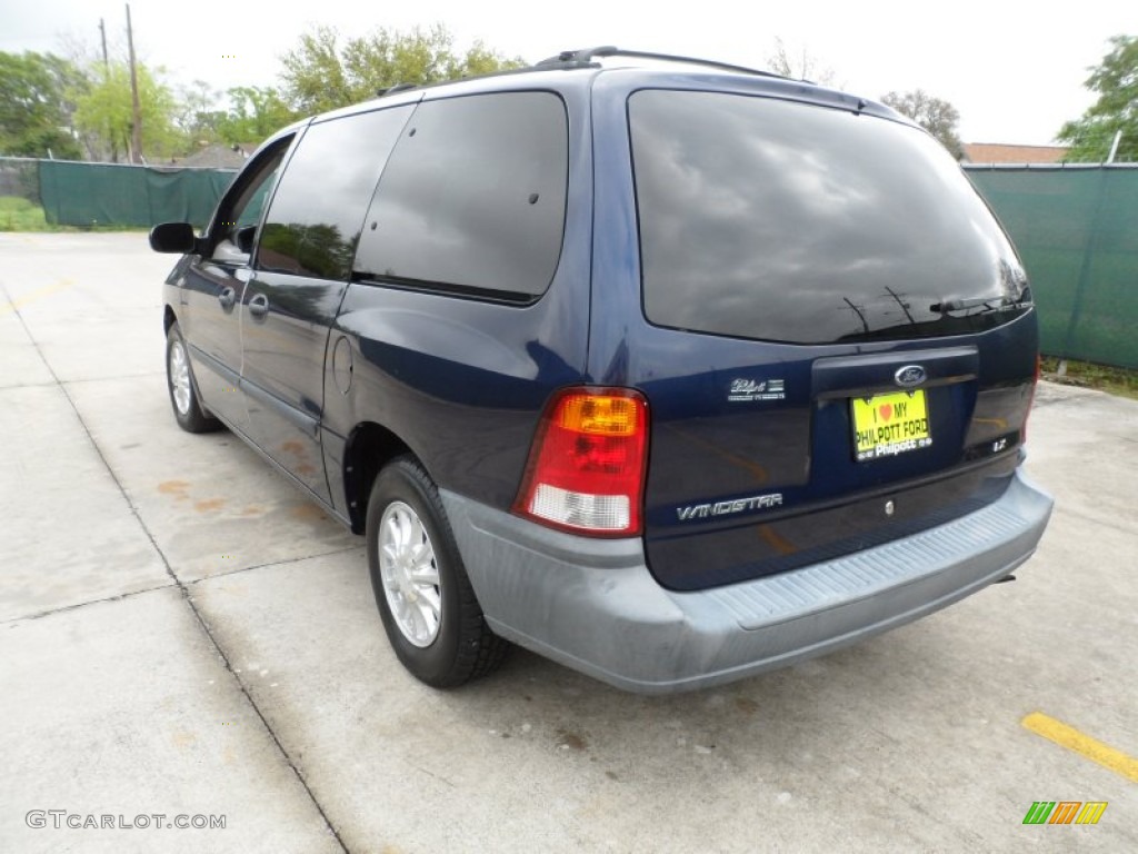 1999 Windstar LX - Medium Royal Blue Metallic / Medium Graphite photo #5