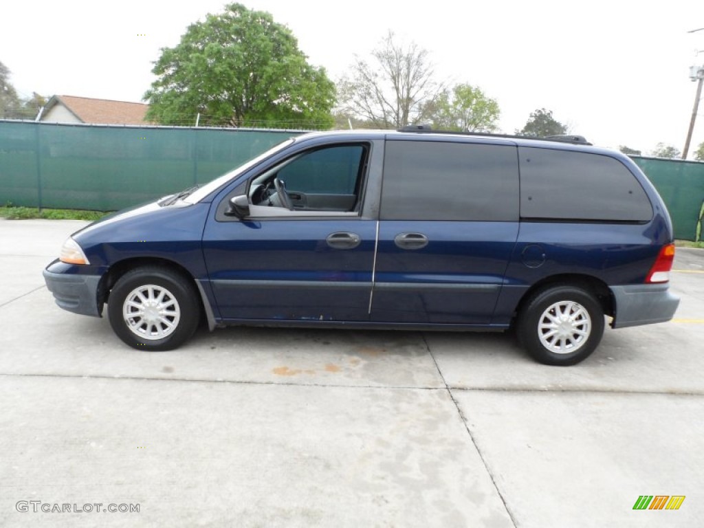 1999 Windstar LX - Medium Royal Blue Metallic / Medium Graphite photo #6
