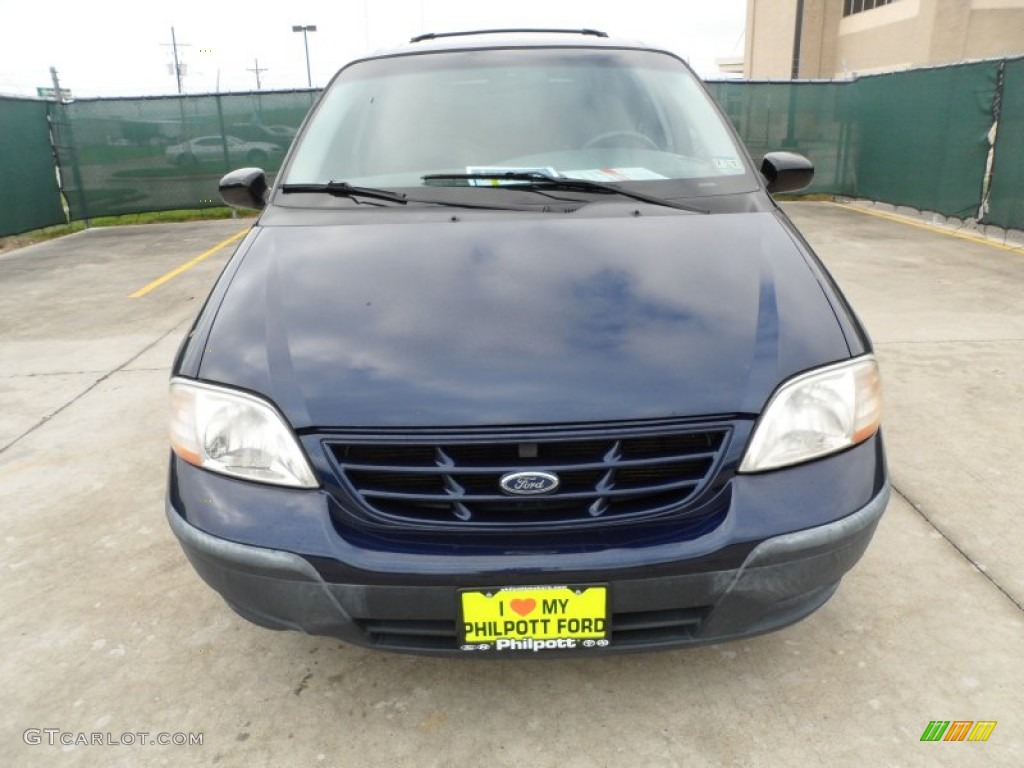 1999 Windstar LX - Medium Royal Blue Metallic / Medium Graphite photo #8