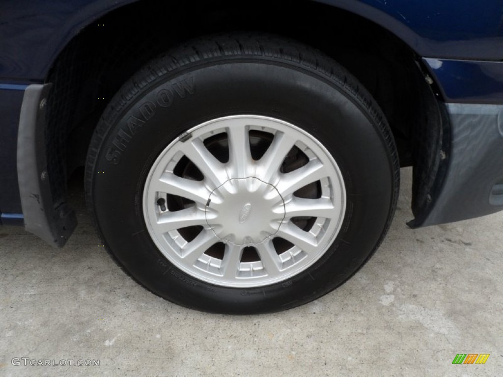 1999 Windstar LX - Medium Royal Blue Metallic / Medium Graphite photo #13