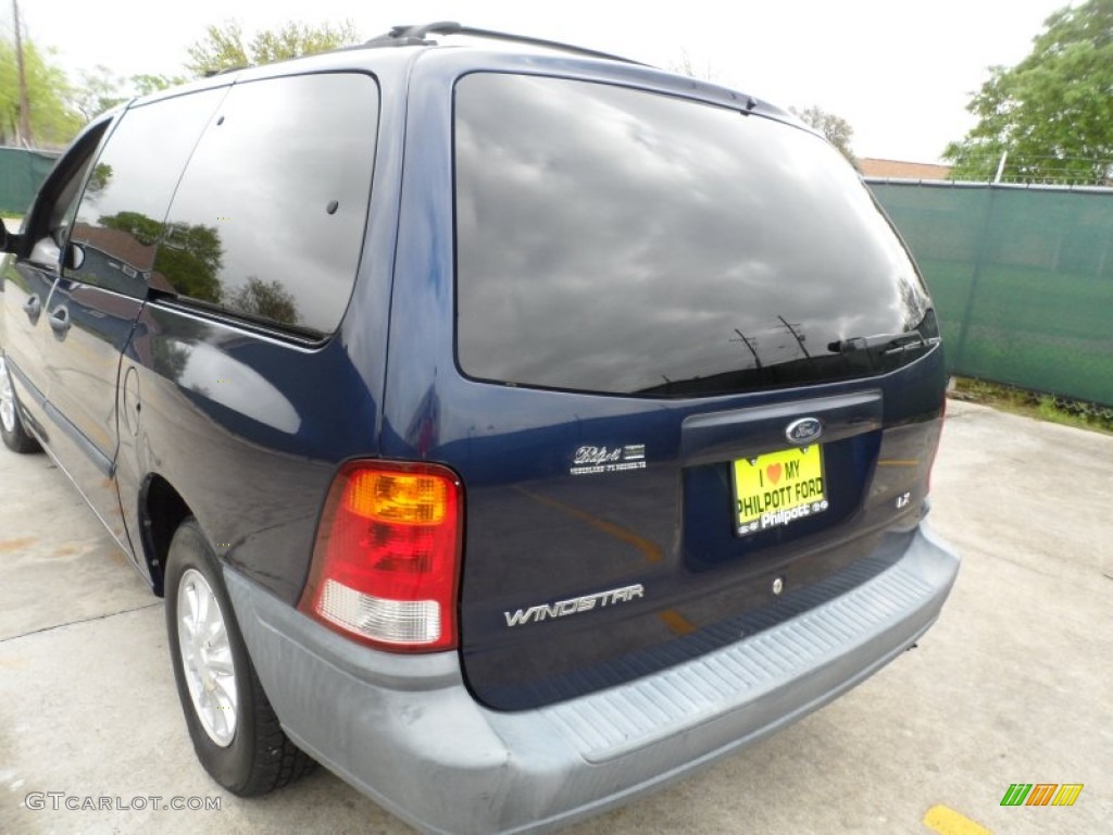 1999 Windstar LX - Medium Royal Blue Metallic / Medium Graphite photo #17