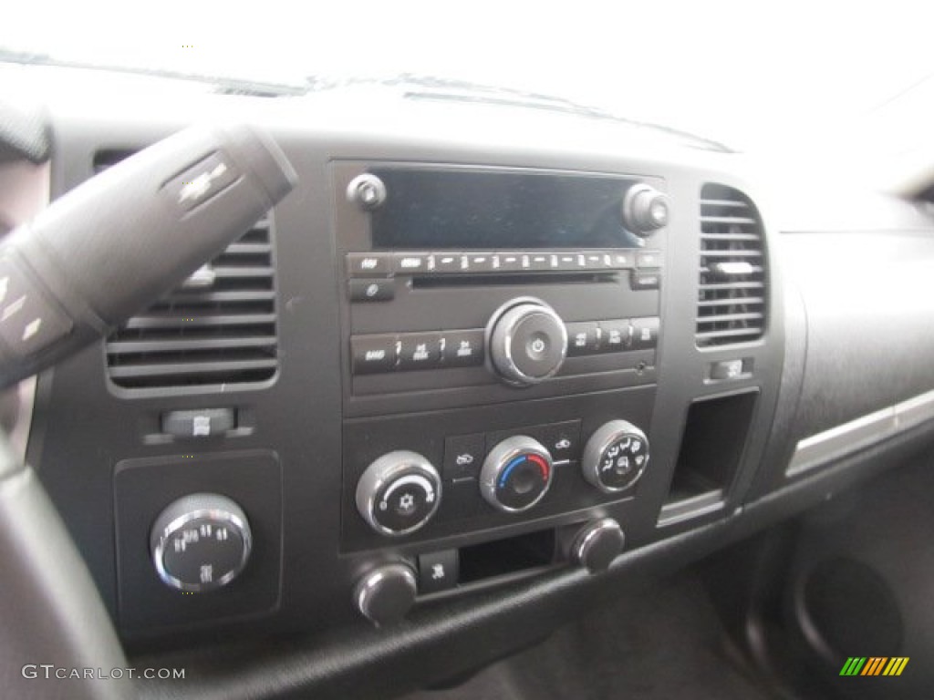 2010 Silverado 1500 LT Extended Cab 4x4 - Taupe Gray Metallic / Ebony photo #9