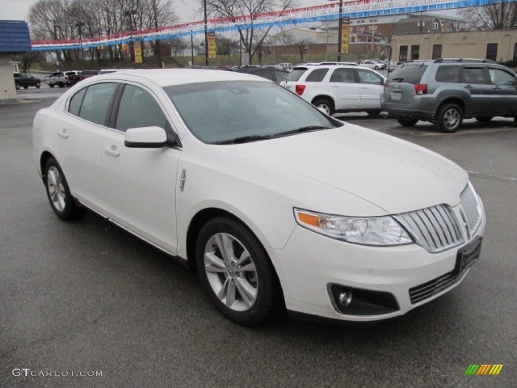White Suede 2010 Lincoln MKS AWD Exterior Photo #62250631