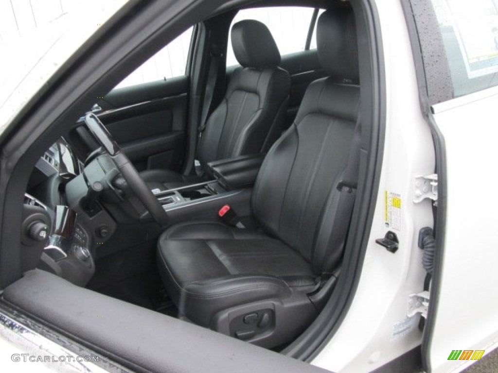 Charcoal Black/Fine Line Ebony Interior 2010 Lincoln MKS AWD Photo #62250676