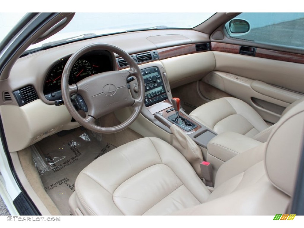Beige Interior 1998 Lexus SC 400 Photo #62250882