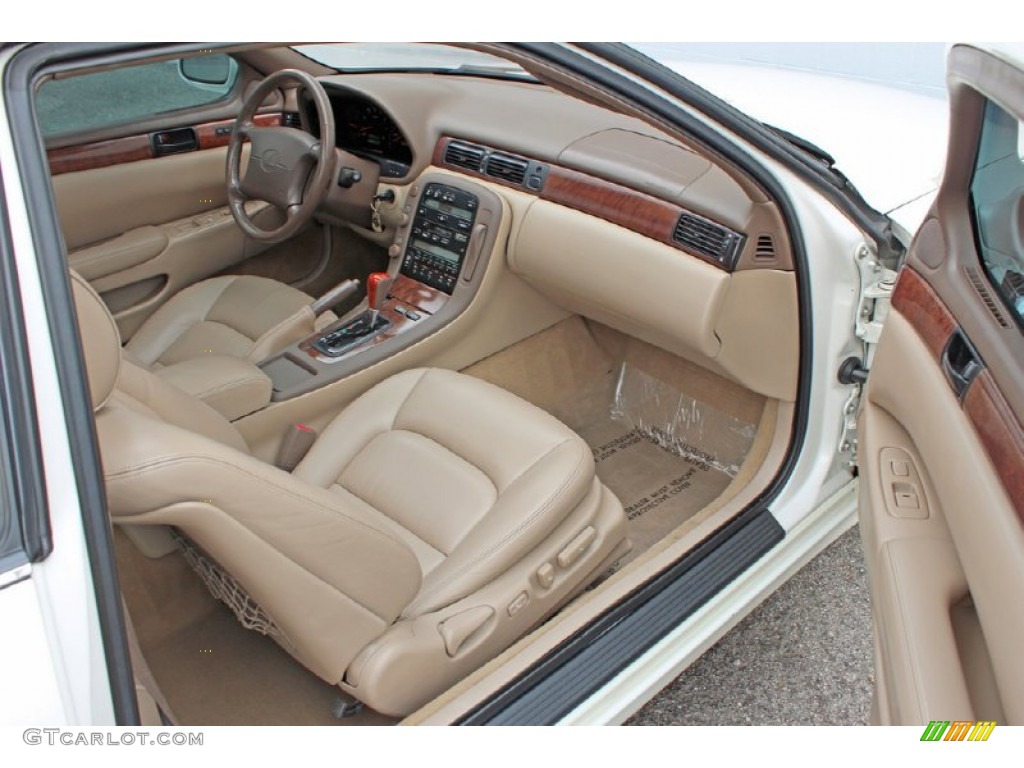 Beige Interior 1998 Lexus SC 400 Photo #62250901