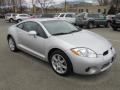 Liquid Silver Metallic 2007 Mitsubishi Eclipse SE Coupe Exterior