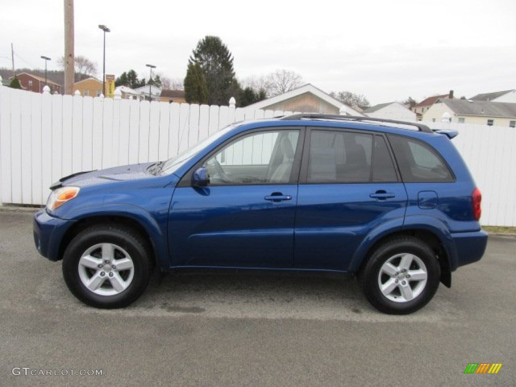 2005 RAV4 4WD - Spectra Blue Mica / Taupe photo #2