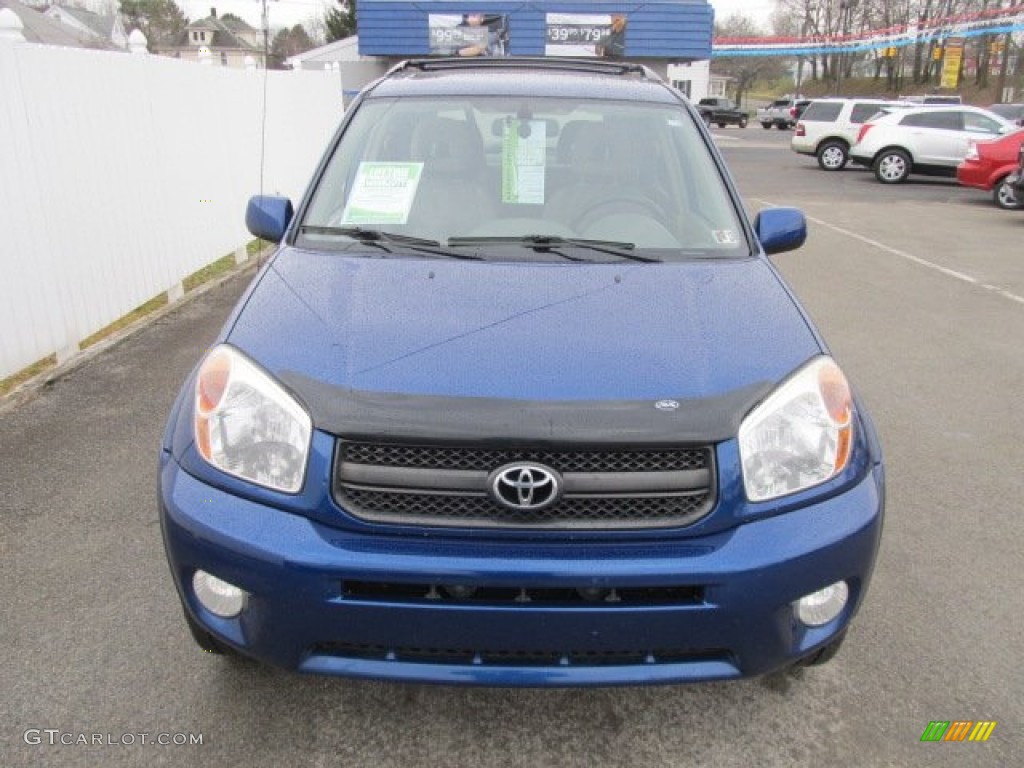 2005 RAV4 4WD - Spectra Blue Mica / Taupe photo #5