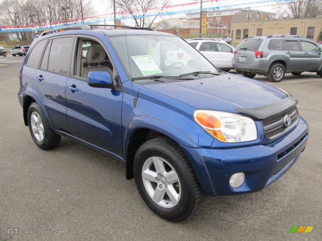 2005 RAV4 4WD - Spectra Blue Mica / Taupe photo #6