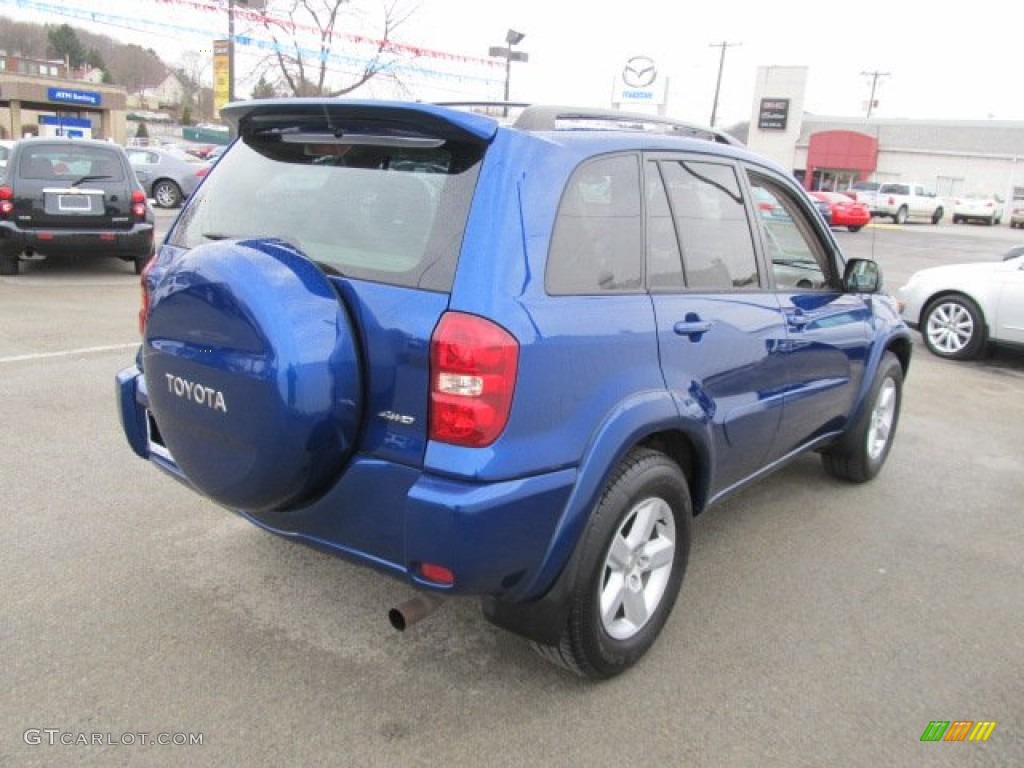 2005 RAV4 4WD - Spectra Blue Mica / Taupe photo #8