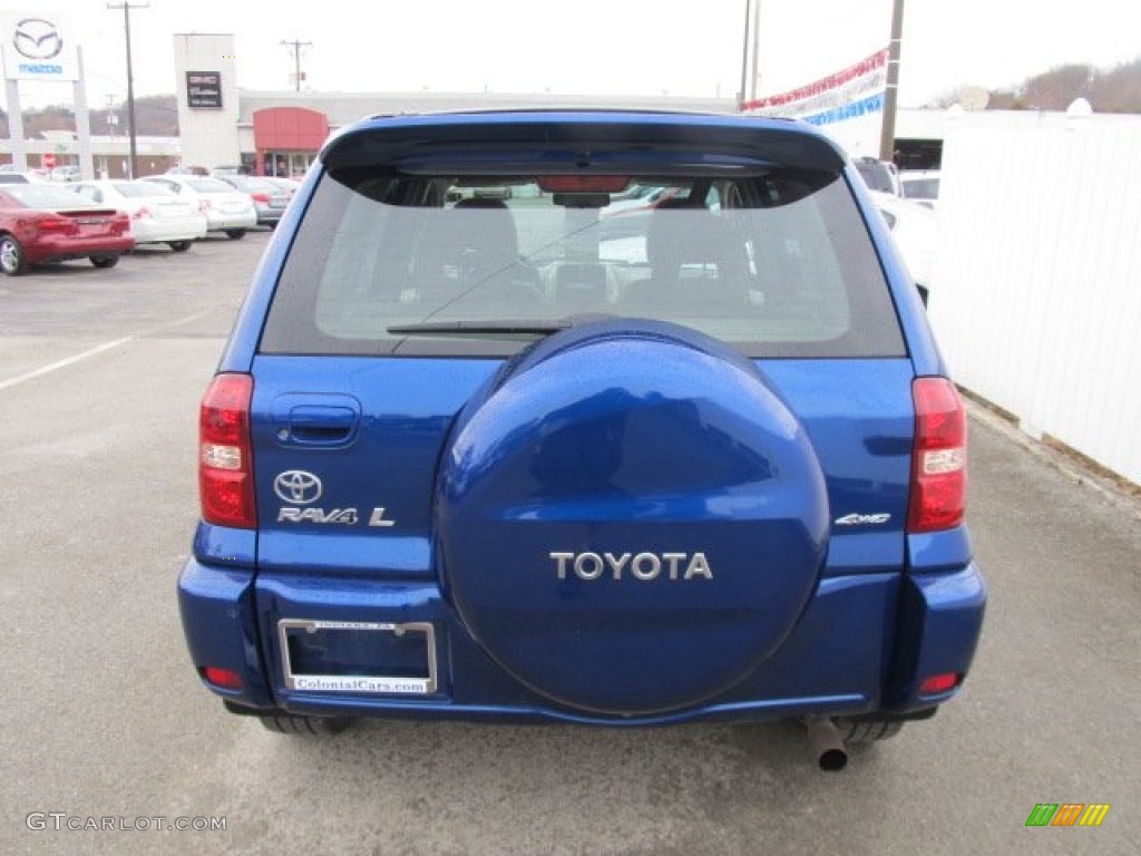 2005 RAV4 4WD - Spectra Blue Mica / Taupe photo #9