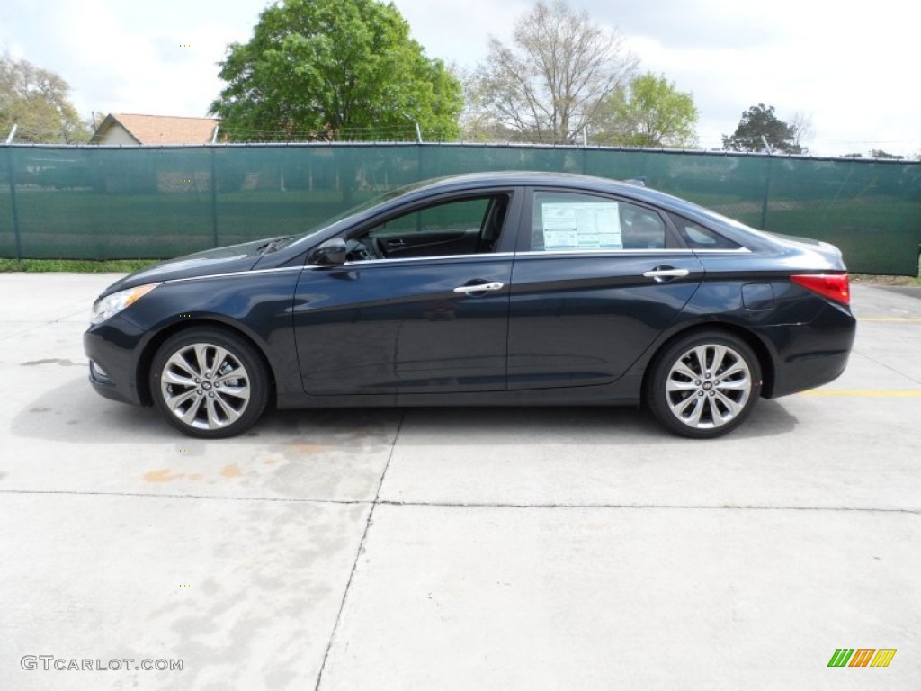 Pacific Blue Pearl 2012 Hyundai Sonata SE 2.0T Exterior Photo #62252591
