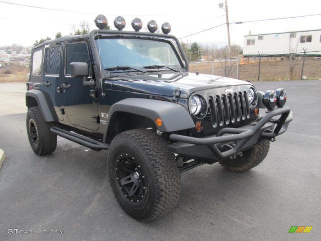 2009 Jeep Wrangler Unlimited X 4x4 Custom Wheels Photo #62252600