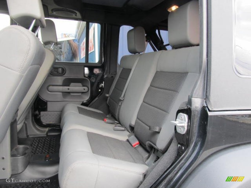 Dark Slate Gray/Medium Slate Gray Interior 2009 Jeep Wrangler Unlimited X 4x4 Photo #62252646
