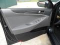 Gray 2012 Hyundai Sonata SE 2.0T Door Panel