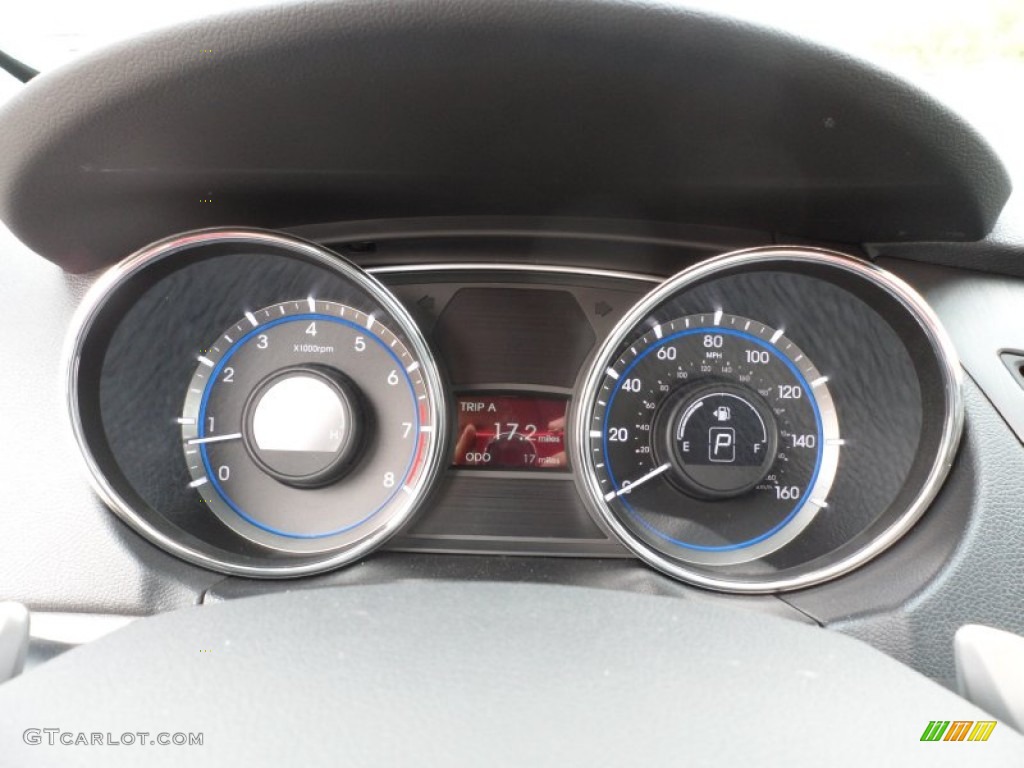 2012 Hyundai Sonata SE 2.0T Gauges Photo #62252827