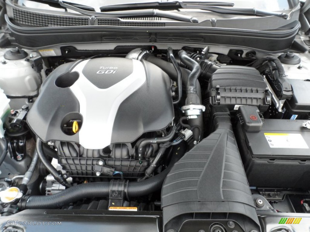 2012 Hyundai Sonata SE 2.0T 2.0 Liter GDI Turbocharged DOHC 16-Valve D-CVVT 4 Cylinder Engine Photo #62253641
