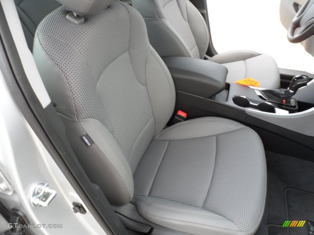Gray Interior 2012 Hyundai Sonata SE 2.0T Photo #62253667