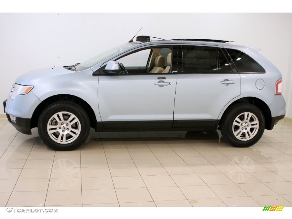 Light Ice Blue Metallic 2008 Ford Edge SEL AWD Exterior Photo #62254303