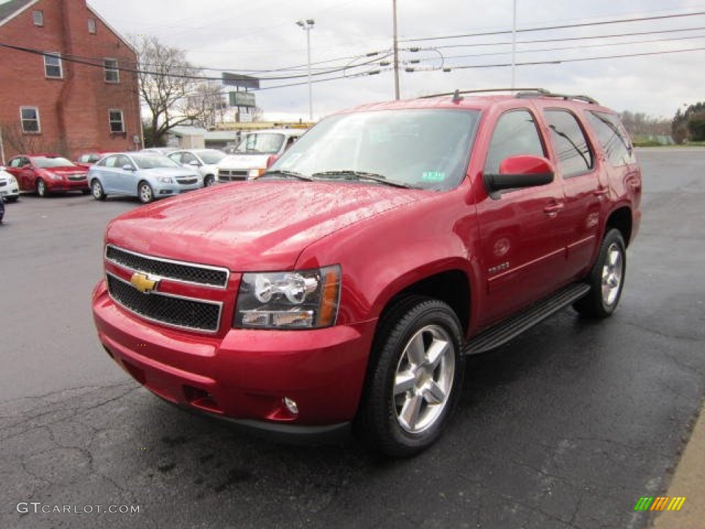 Crystal Red Tintcoat 2012 Chevrolet Tahoe LT 4x4 Exterior Photo #62254408