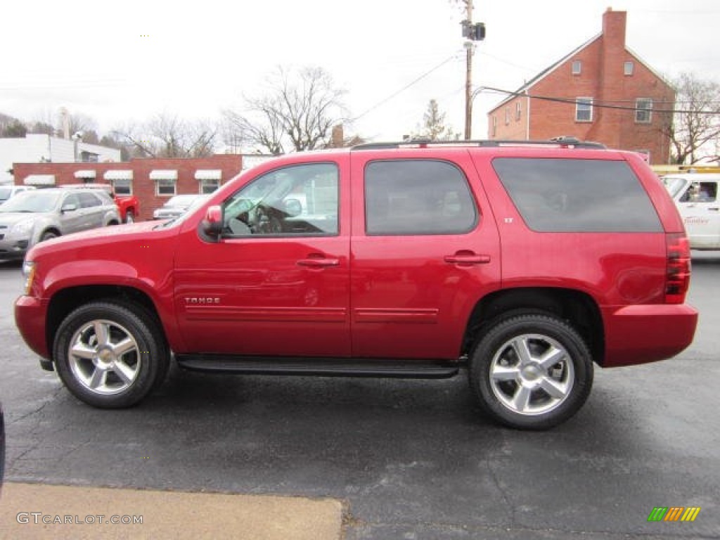 Crystal Red Tintcoat 2012 Chevrolet Tahoe LT 4x4 Exterior Photo #62254420