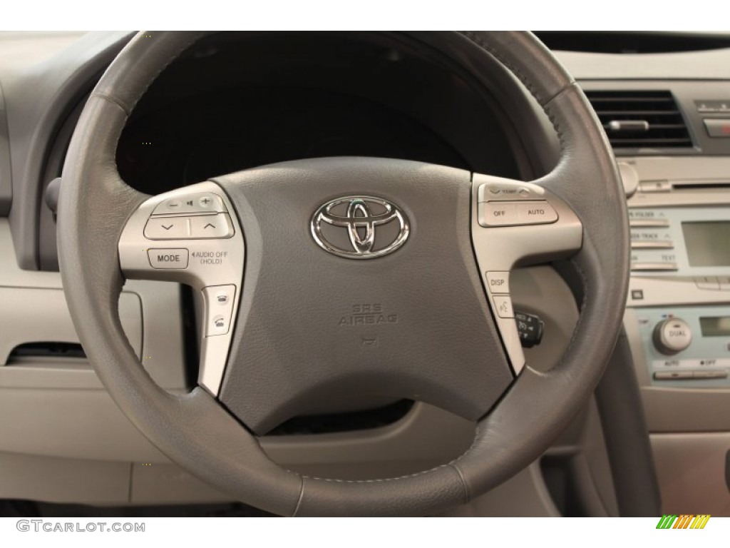2009 Camry XLE - Sky Blue Pearl / Bisque photo #10