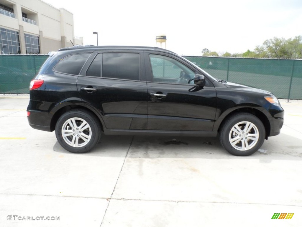 Twilight Black 2012 Hyundai Santa Fe Limited Exterior Photo #62255752