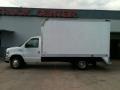 Oxford White 2011 Ford E Series Cutaway E350 Commercial Moving Truck