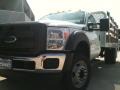 Oxford White - F550 Super Duty XL Regular Cab Stake Truck Photo No. 2