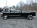 2003 Black Dodge Ram 3500 Laramie Quad Cab 4x4 Dually  photo #4