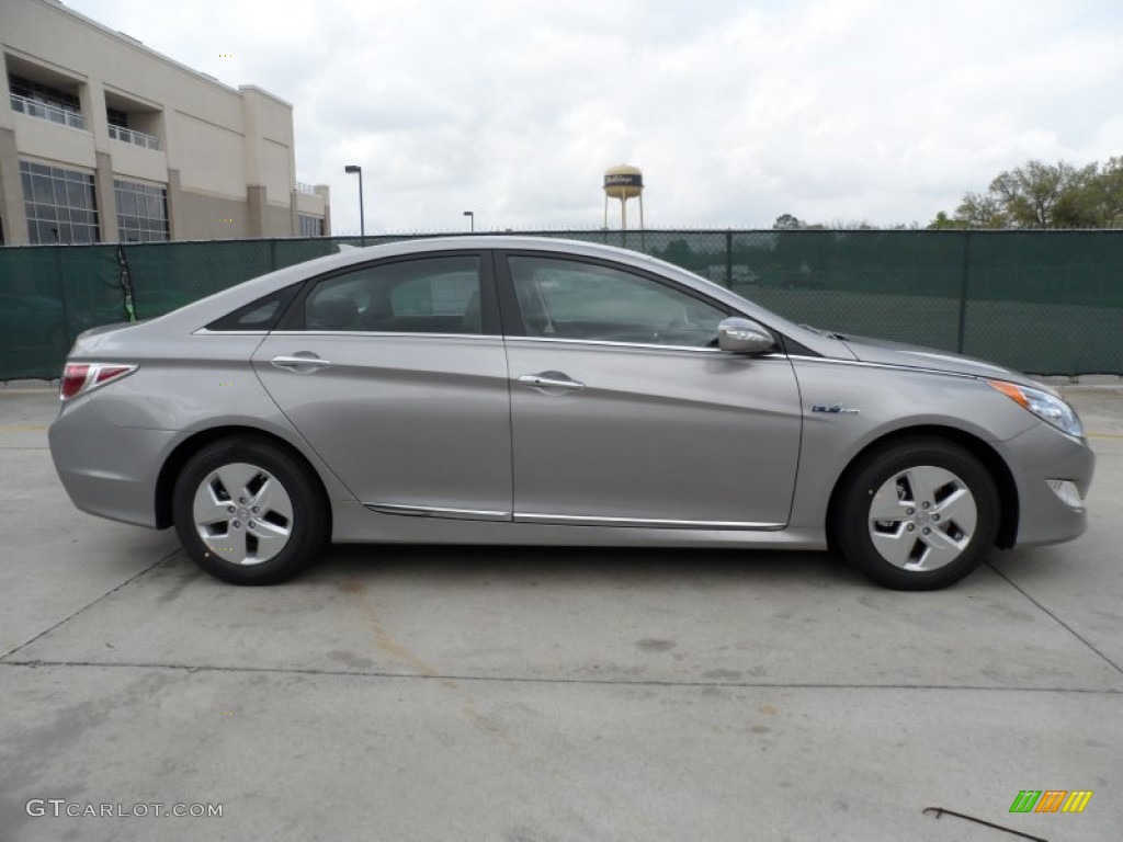 Hyper Silver Metallic 2012 Hyundai Sonata Hybrid Exterior Photo #62256684