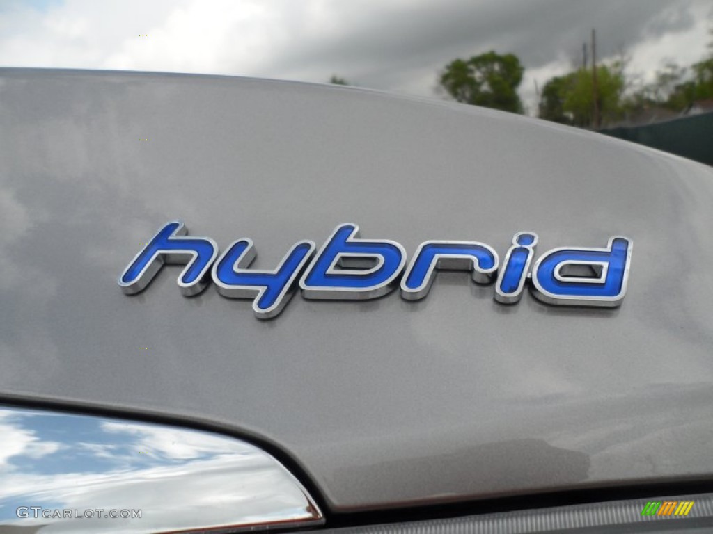 2012 Hyundai Sonata Hybrid Marks and Logos Photo #62256814